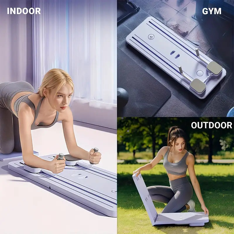 Multi-Functional Ab Roller With Elbow Support
