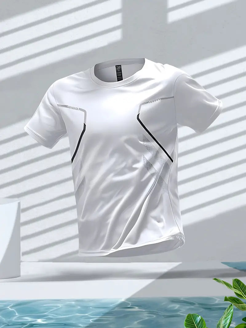 Short Sleeve Round Neck Active Dri-Fit T-Shirt